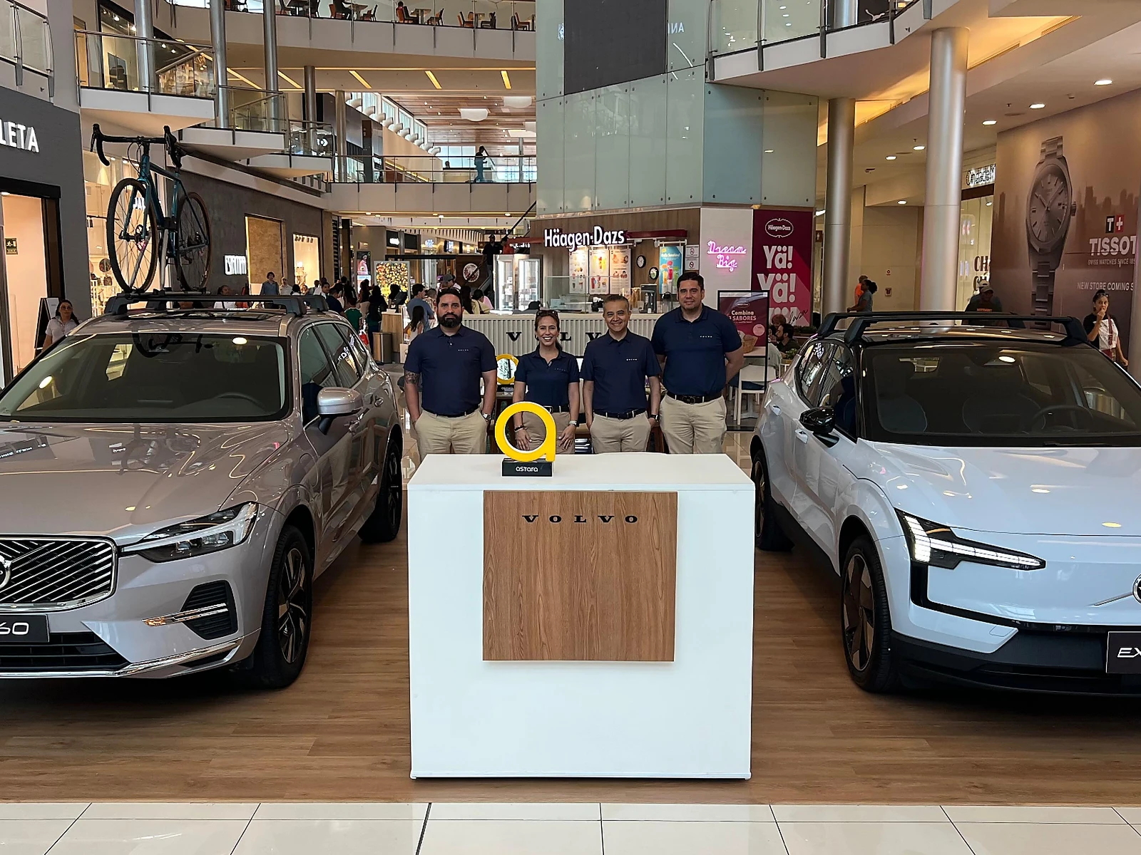 Volvo llevó a Multiplaza y Town Center una experiencia pensada alrededor de las personas