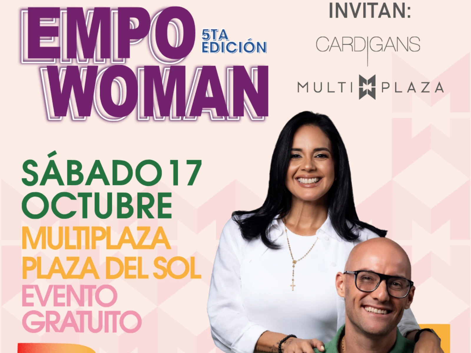 “Cuando el amor no paga las cuentas” reconfigura tu mente para la abundancia con Daniela Salazar y Randy García en EMPOWOMAN 2026