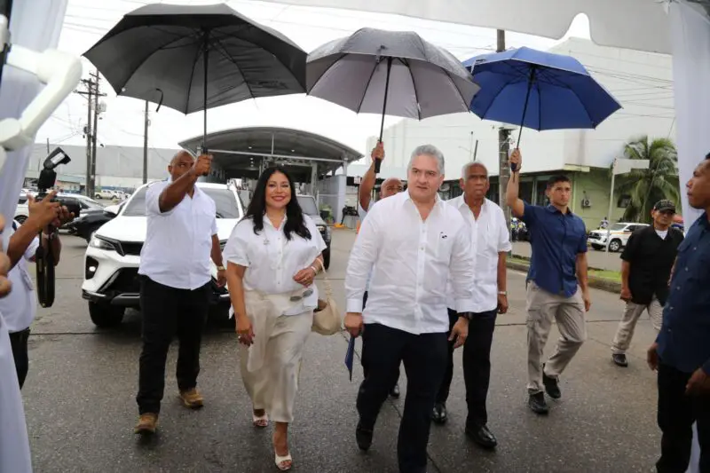 Inauguración de escáner en la Zona libre de Colón